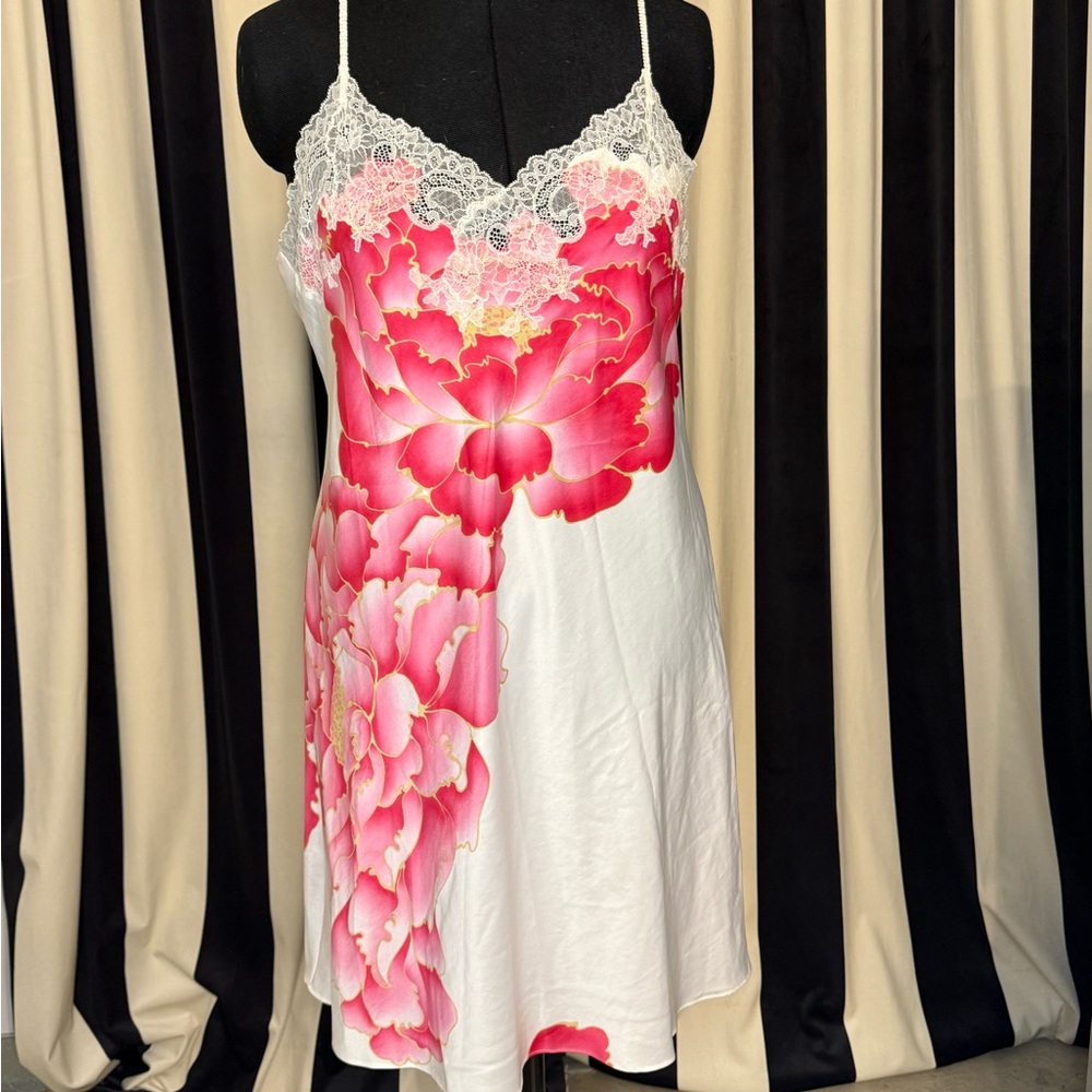 Natori Slip Dress (or nightgown) with Lace Trim